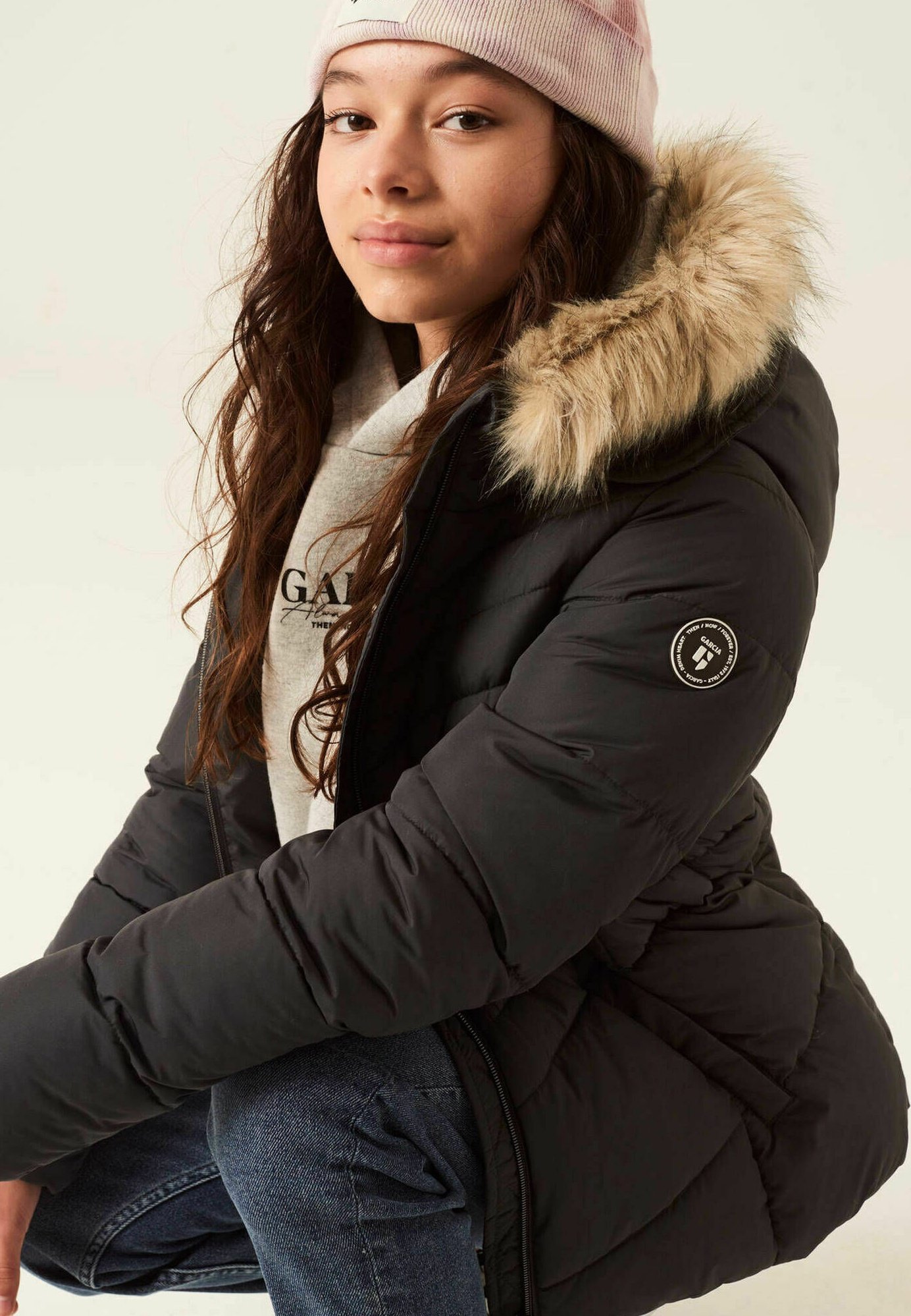 Damen winterjacke anthrazit Clearance